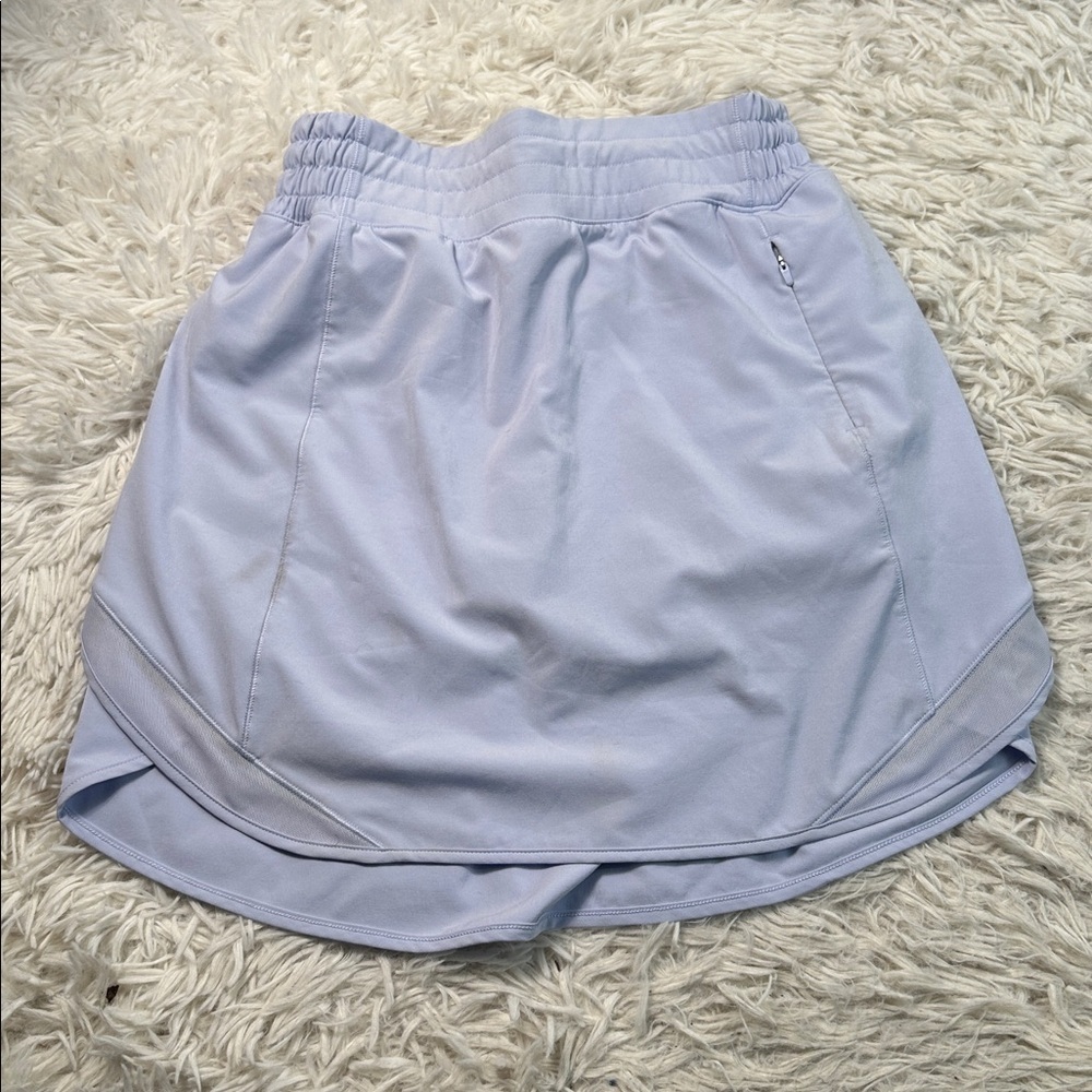 Lululemon Hotty Hot High-Rise Skirt Pastel Blue